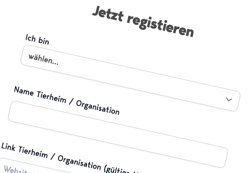 registireren Screenshot